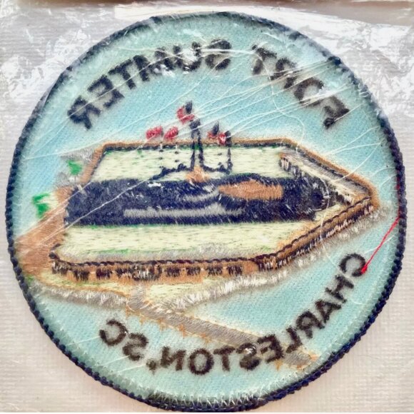 NWT! NEW! FORT SUMTER CHARLESTON SOUTH CAROLINA 3" NATIONAL PARKS SOUVENIR PATCH - Picture 4 of 4